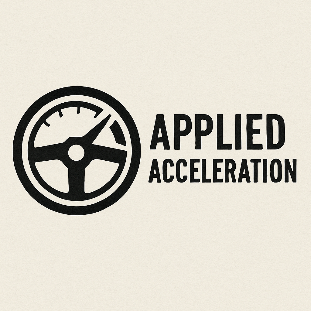 it's the picture of our companay logo, applied acceleration